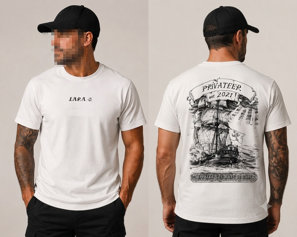 [T-shirt privateer] T-shirt Privateer